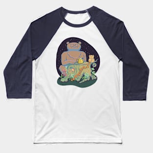 Midnight at the Mint Berry Cafe Baseball T-Shirt